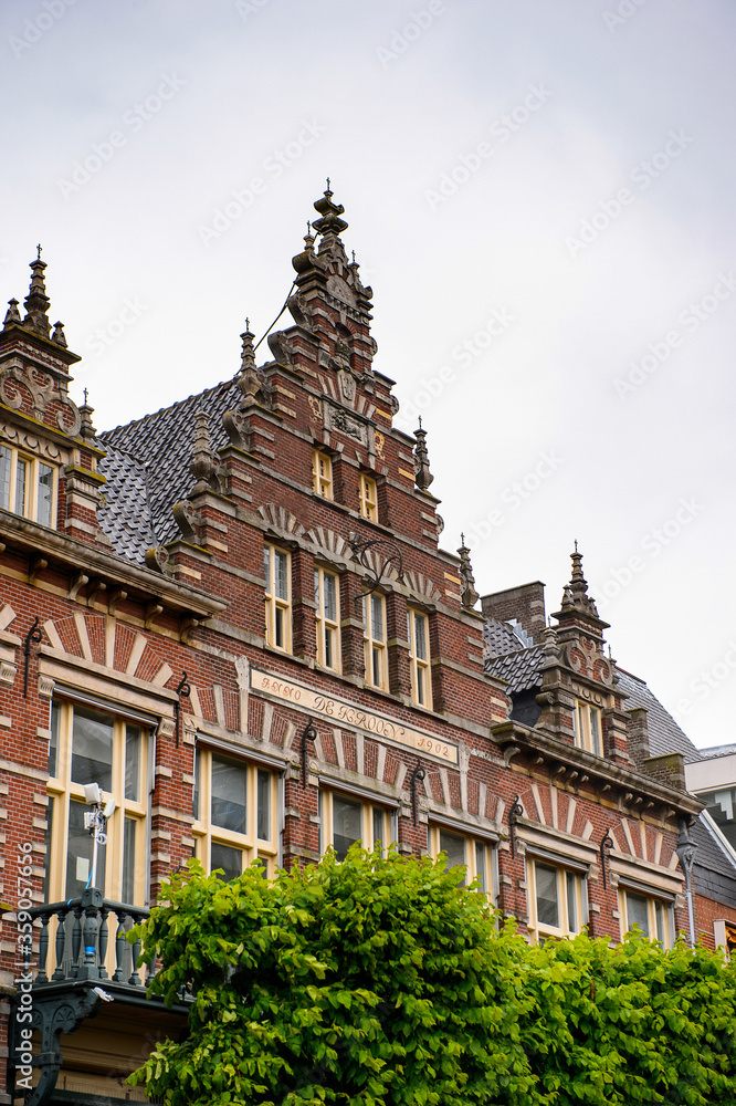 It's Historic center of Haarlem, Netherlands