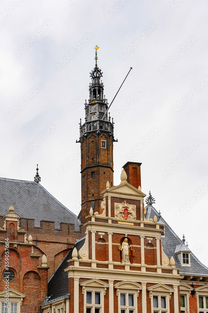 It's Historic center of Haarlem, Netherlands It's Historic center of Haarlem, Netherlands