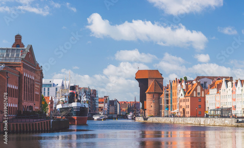 Obraz na płótnie Gdansk, Poland w salonie