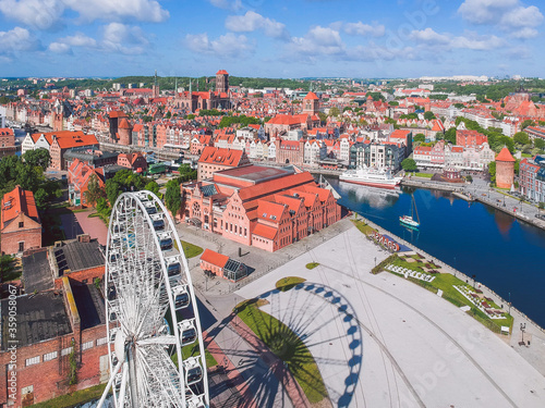 Obraz na płótnie Gdansk, Poland w salonie