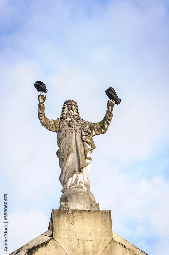 It's Statue in Panama City, Panama, Central America