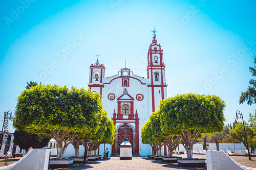 Stone Town "Tecali de Herrera" in Puebla, Mexico