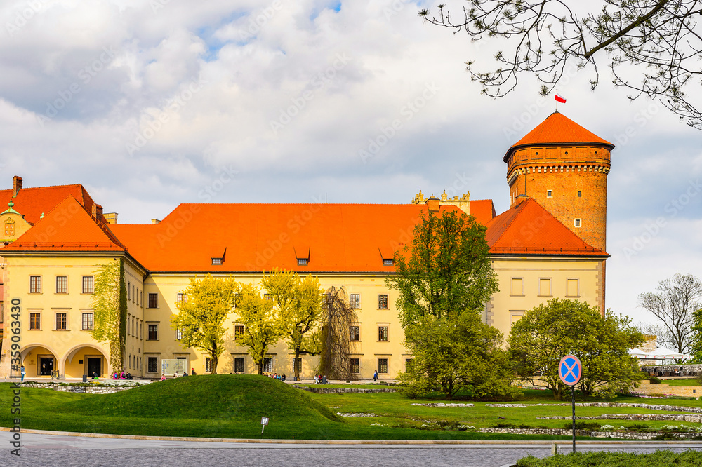 It's Wawel Royal Castle in Krakow, Poland