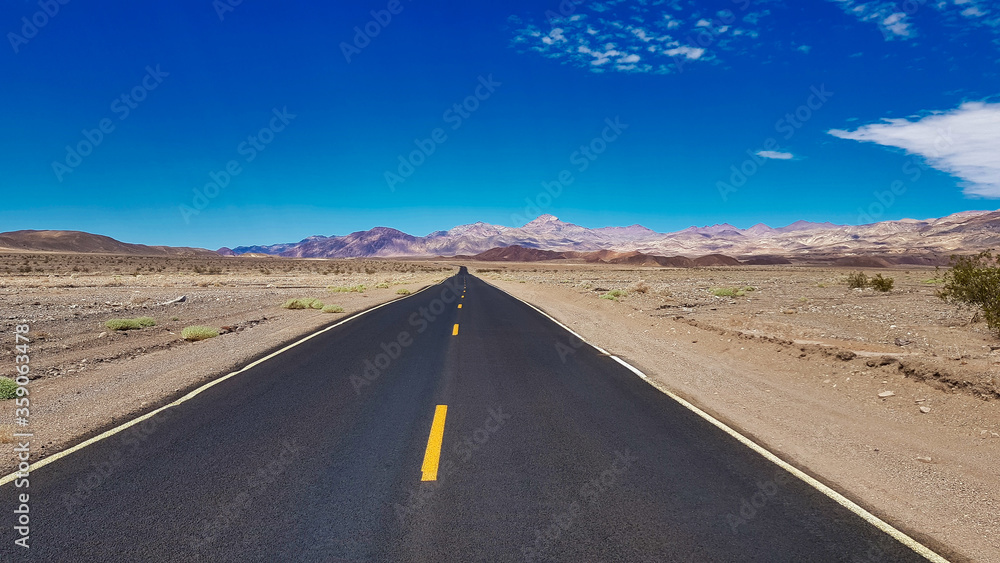 road in the desert