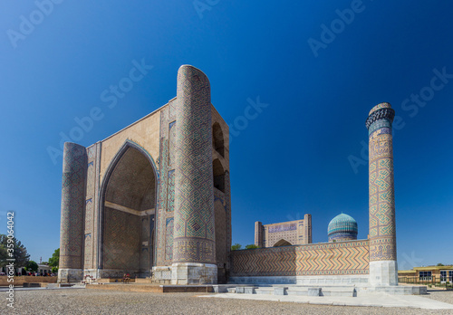 Bibi-Khanym Mosque in Samarkand, Uzbekistan