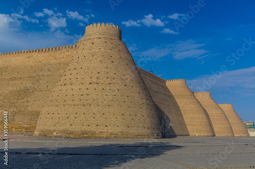 Ark of Bukhara fortification walls, Uzbekistan