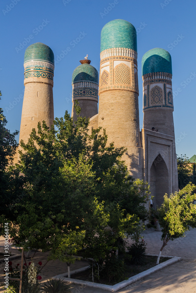 Char Minar building in Bukhara, Uzbekistan