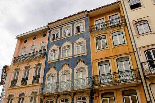 Obraz na płótnie Architecture of the Historic center of Coimbra, Portugal. World Heritage site by UNESCO since 2013 w salonie