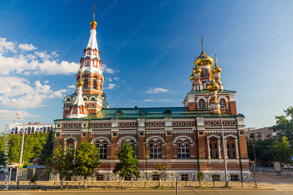 Bishops Compound of the Ascension Temple in Perm, Russia