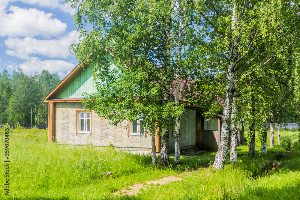 Building at the Museum of the History of Political Repression Perm-36 (Gulag Museum), Russia Building at the Museum of the History of Political Repression Perm-36 (Gulag Museum), Russia