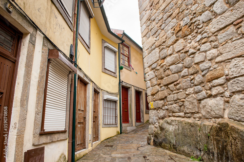 It s Architecture of a traditional small quarter of Porto  Portugal.