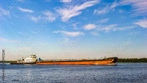 It's Boat over the river in Russia © Anton Ivanov Photo