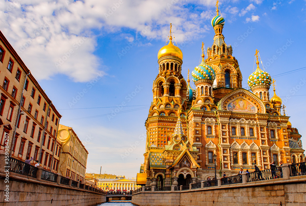 Church of the Savior on Spilled Blood and the Griboyedov channel