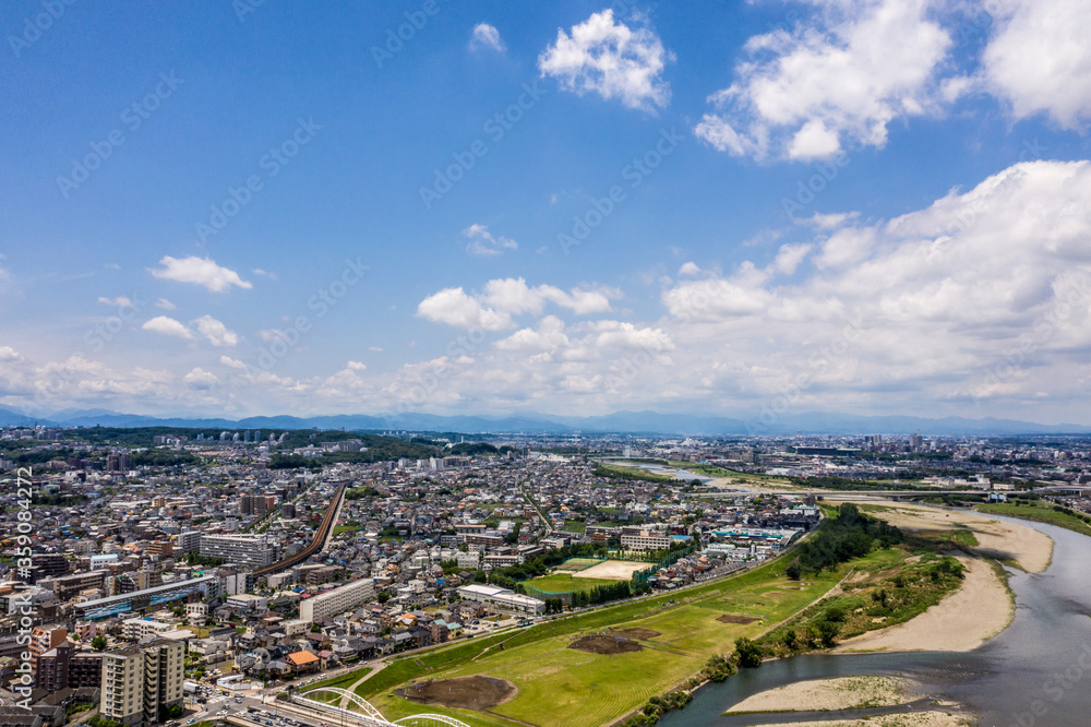 東京都心部方面の空撮写真_08 東京都心部方面の空撮写真_08