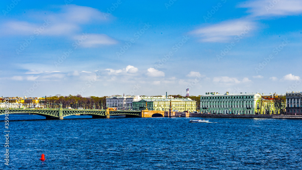 River Neva in Saint Petersburg