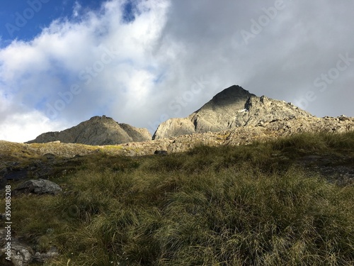 sunlight on rocks