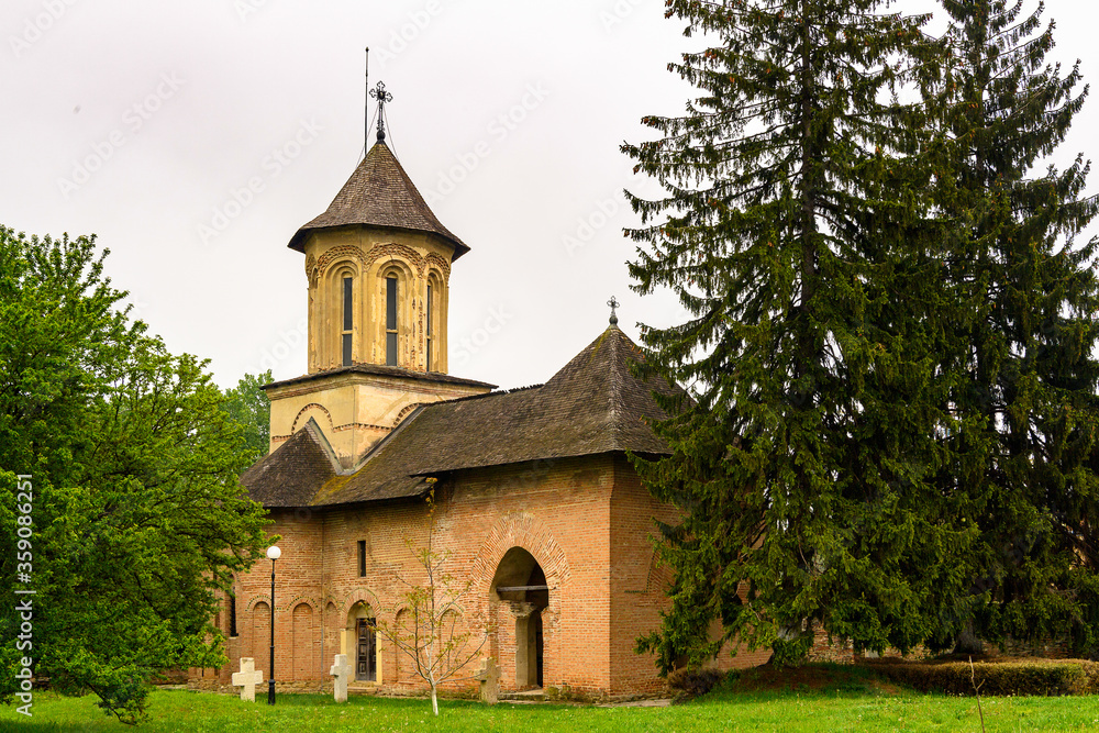 Monumental complex Curtea Domneasca, Targoviste, Romania