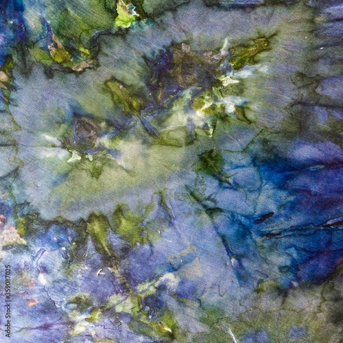 abstract watercolor background blue violet green