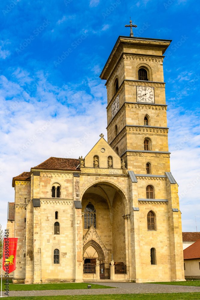 Romanian Catholic Cathedral, Alba Iulia  Fortress complex in Alba County, Transylvania, Romania