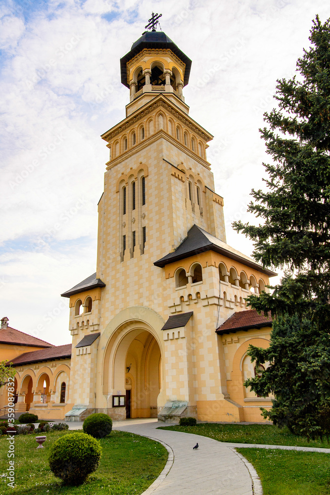 Bell tower, Alba Iulia  Fortress complex in Alba County, Transylvania, Romania
