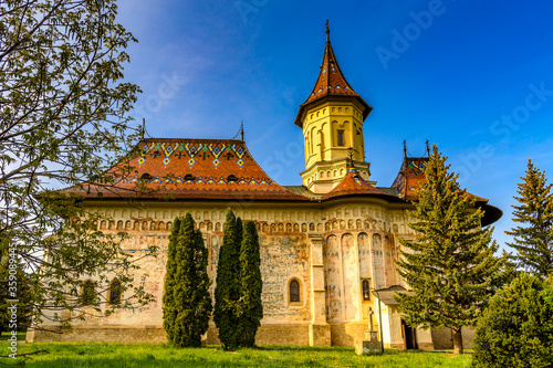 Saint John the New Monastery, a Romanian Orthodox monastery in Suceava, Romania. UNESCO World Heritage Site