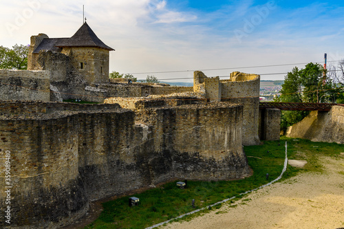 Seat fortress of Suceava, in the historical region of Bukovina, Central Europe, Romania