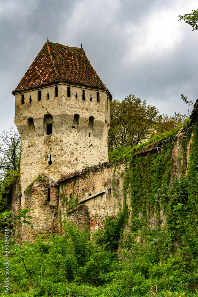 Fortress and towers of the historic centre of Sighisoara, Romania. UNESCO World Heritage Fortress and towers of the historic centre of Sighisoara, Romania. UNESCO World Heritage
