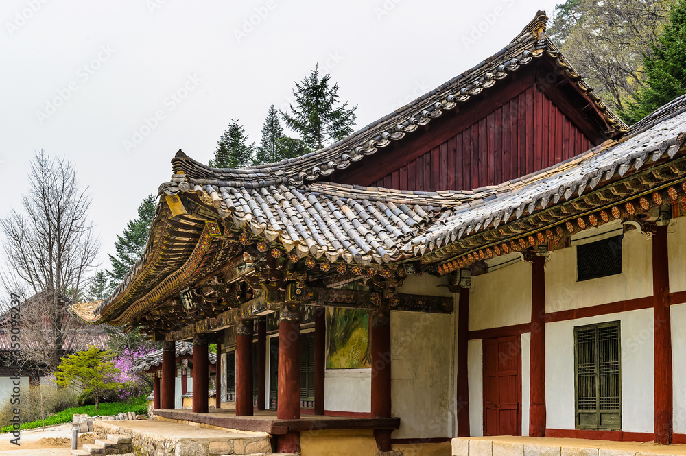 It's Small pavilion at Pohyeon-sa in Myohyang-san, North Korea