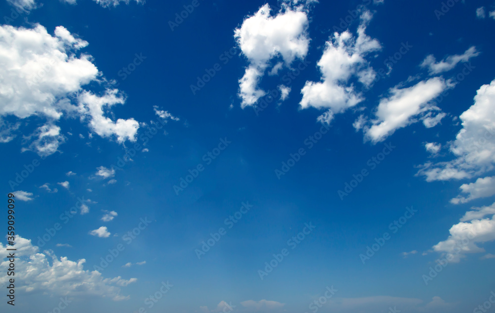 blue sky for backgrounds concept