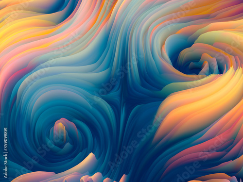 Swirling Colors Wallpaper