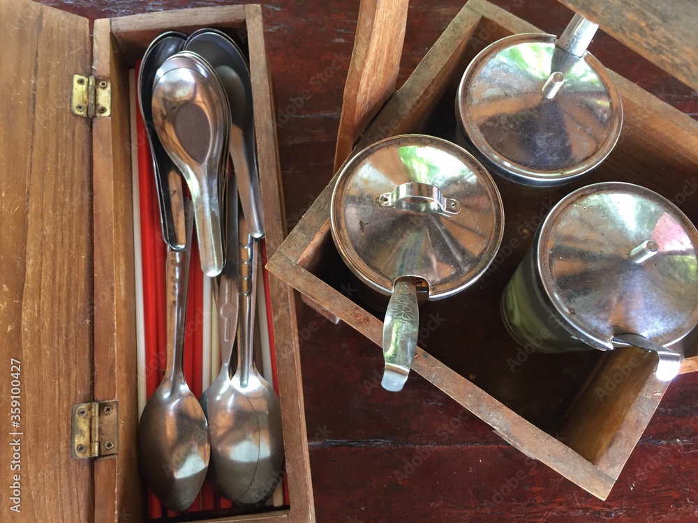 vintage kitchen utensils
