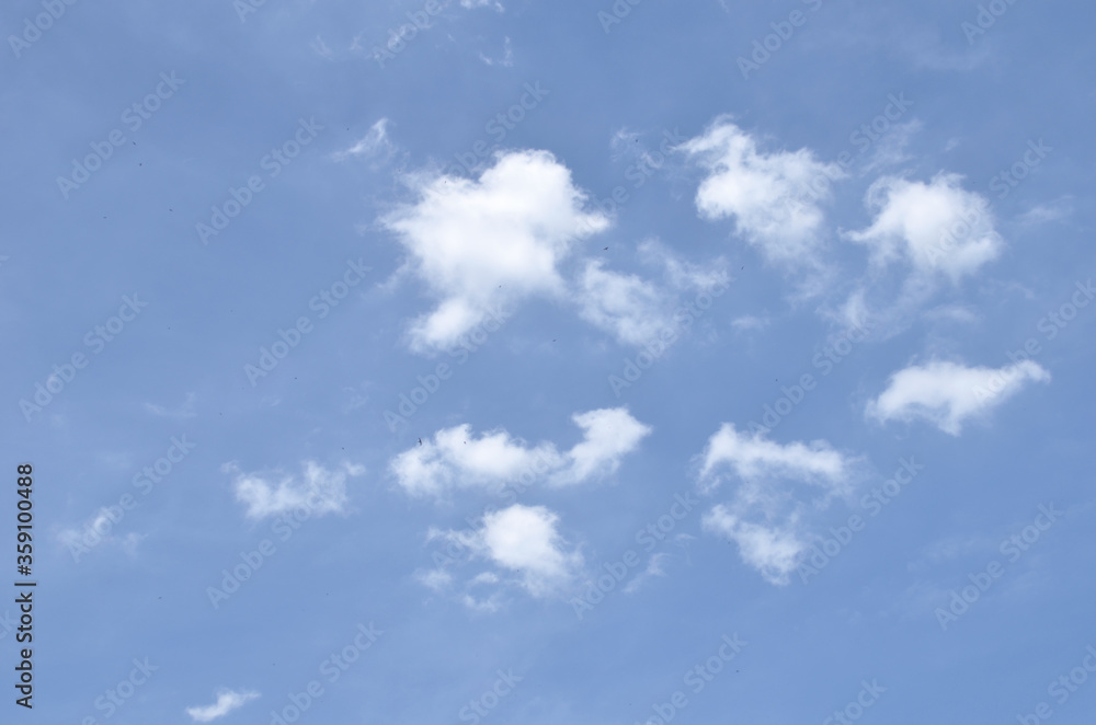 Blue sky with a clound. Blue sky with a clound.