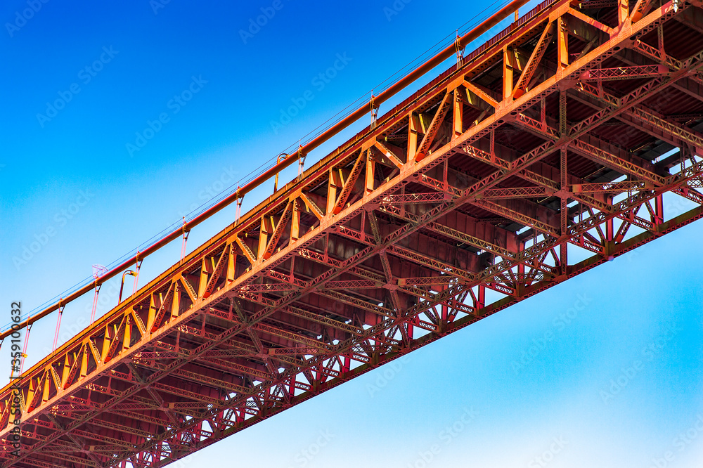 Naklejka premium It's Golden Gate Bridge, San Francisco, California, United States of America