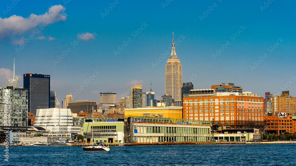Architecture of Manhattan, New York, NY, United States of Americs