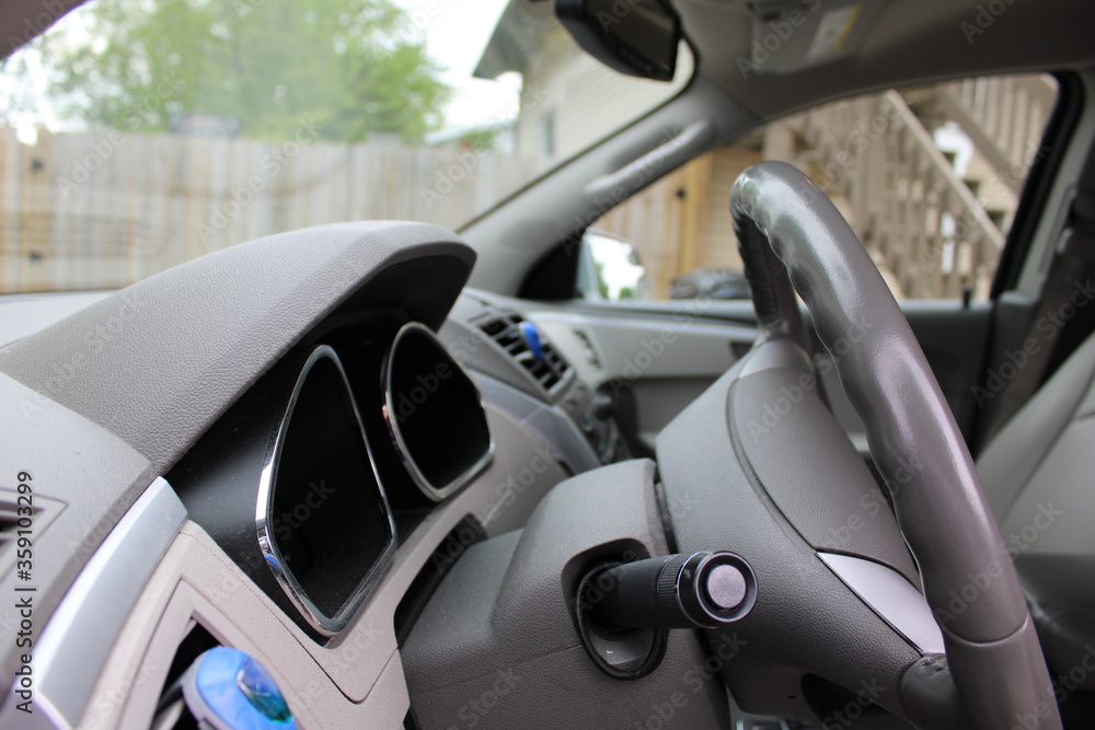 Car Interior Detailed