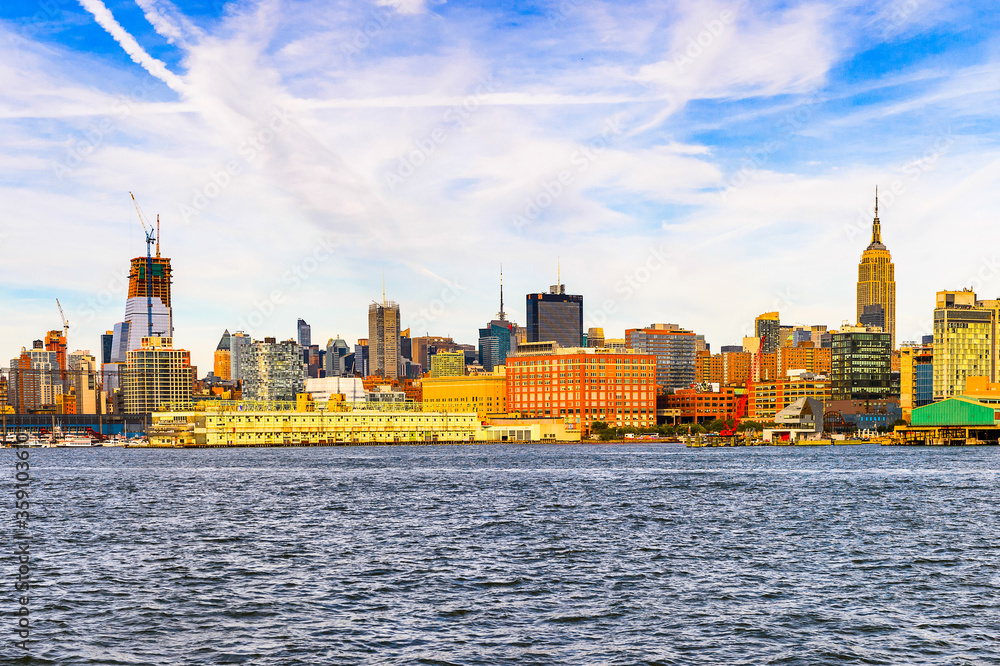 Fototapeta premium Architecture of New York City, USA. New York is the most populous city in the United States