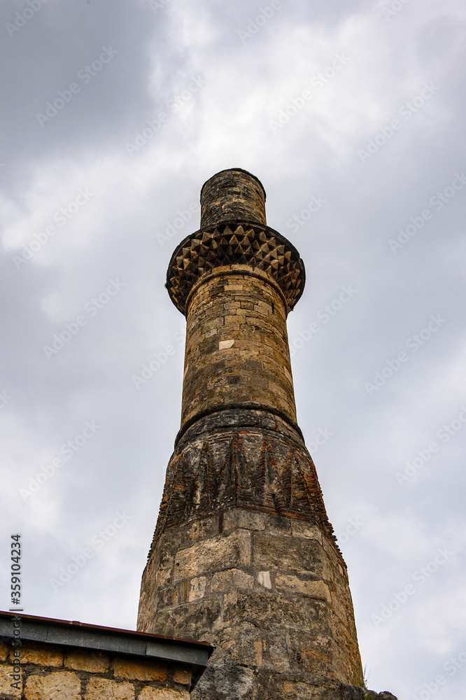 It's Minaret in the historic part of Antalya, Turkey