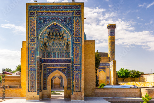 It's Registan, the heart of the ancient city of Samarkand of the photo
