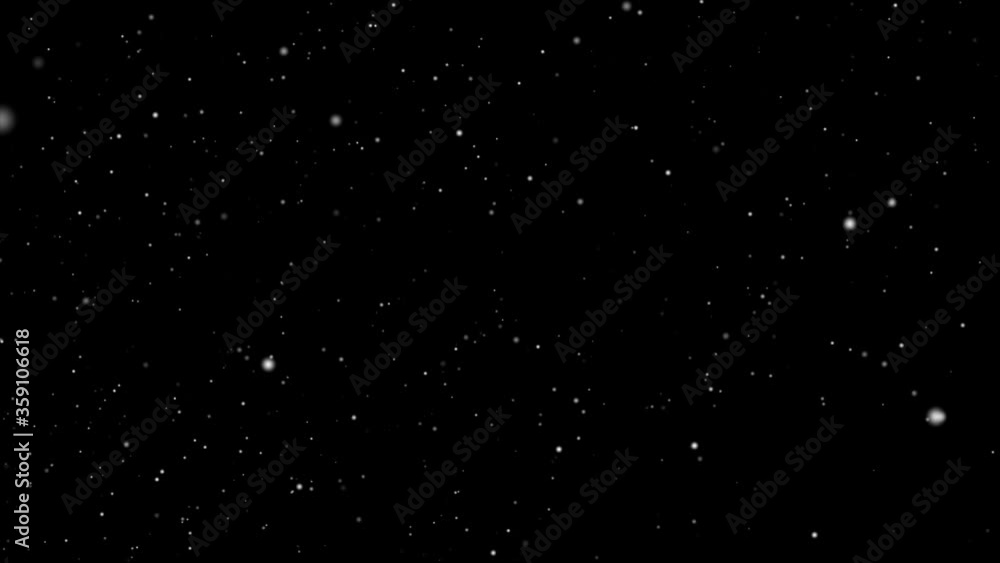 snow fall concept. Falling raindrops or snow against a black background snow fall concept. Falling raindrops or snow against a black background