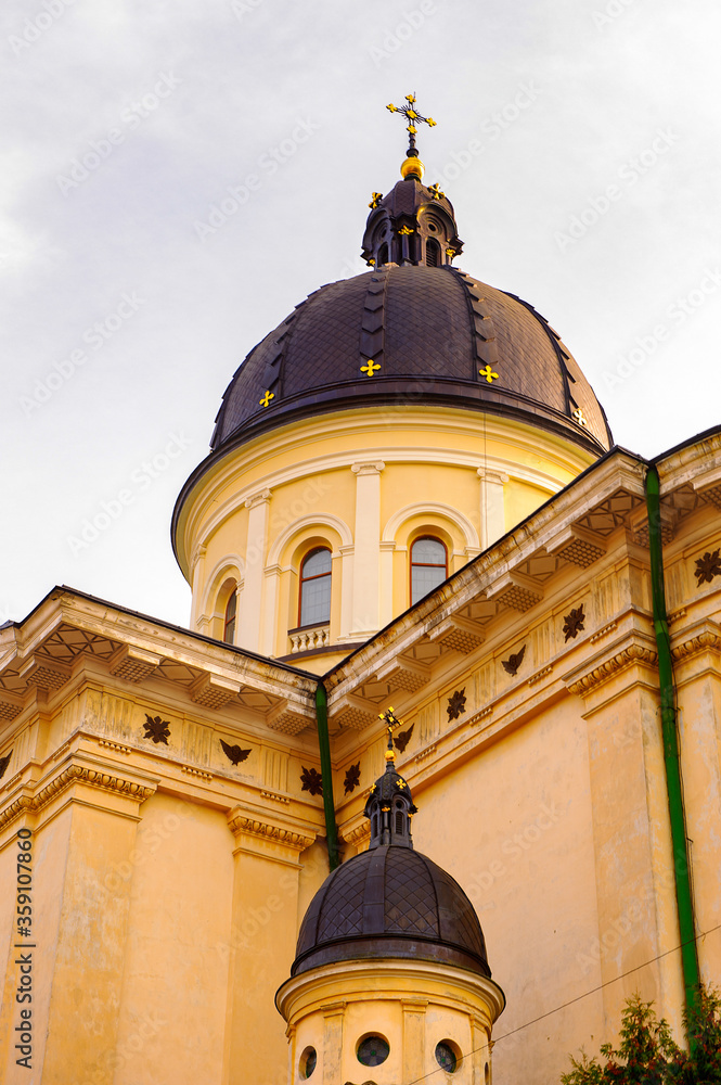 Obraz premium Trasfiguration Church on the north of the Rynok Square, Lviv, Western Ukraine