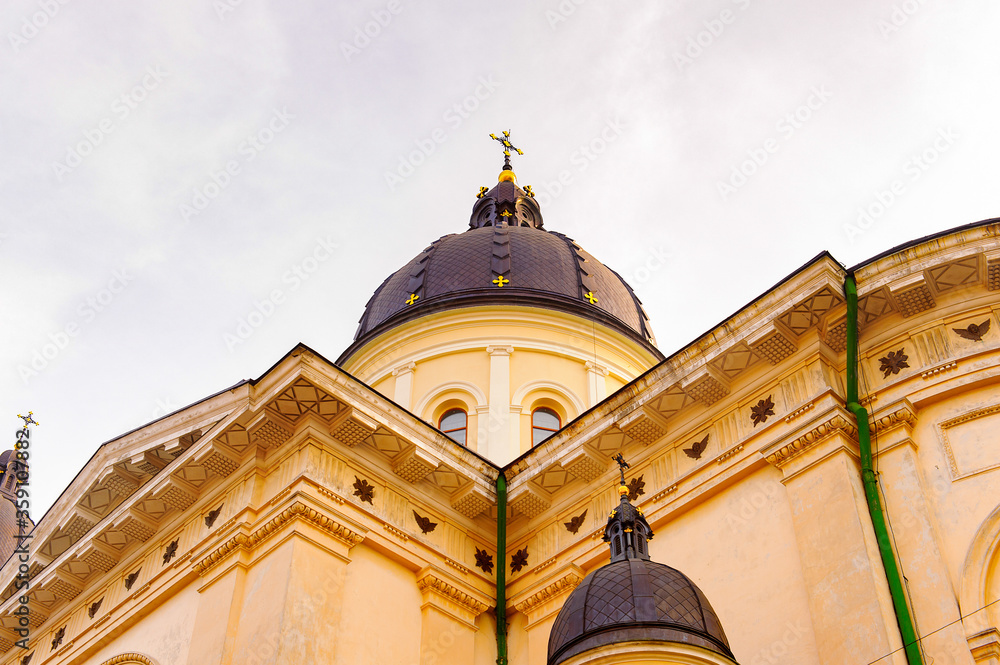 Trasfiguration Church on the north of the Rynok Square, Lviv, Western Ukraine
