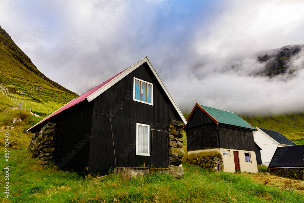 Obraz premium Faroe Island, Kingdom of Denmark
