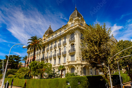 Luxury architecture of Nice, Alpes-Maritimes departement, France