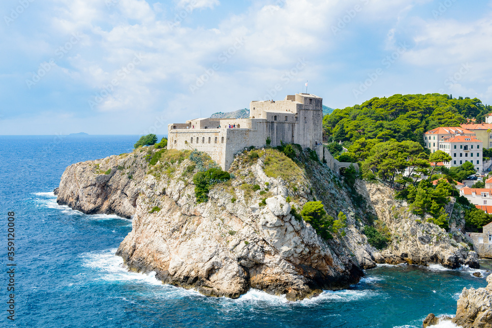 It's Fortress of the Old town of Dubrovnik, Croatia.