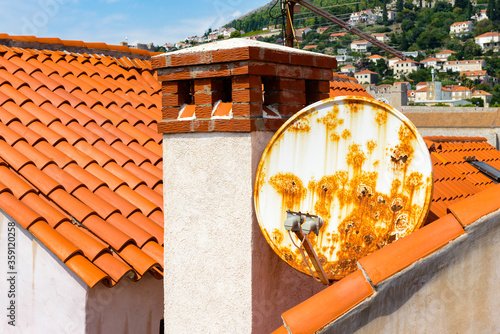 It's Old town of Dubrovnik, Croatia. photo