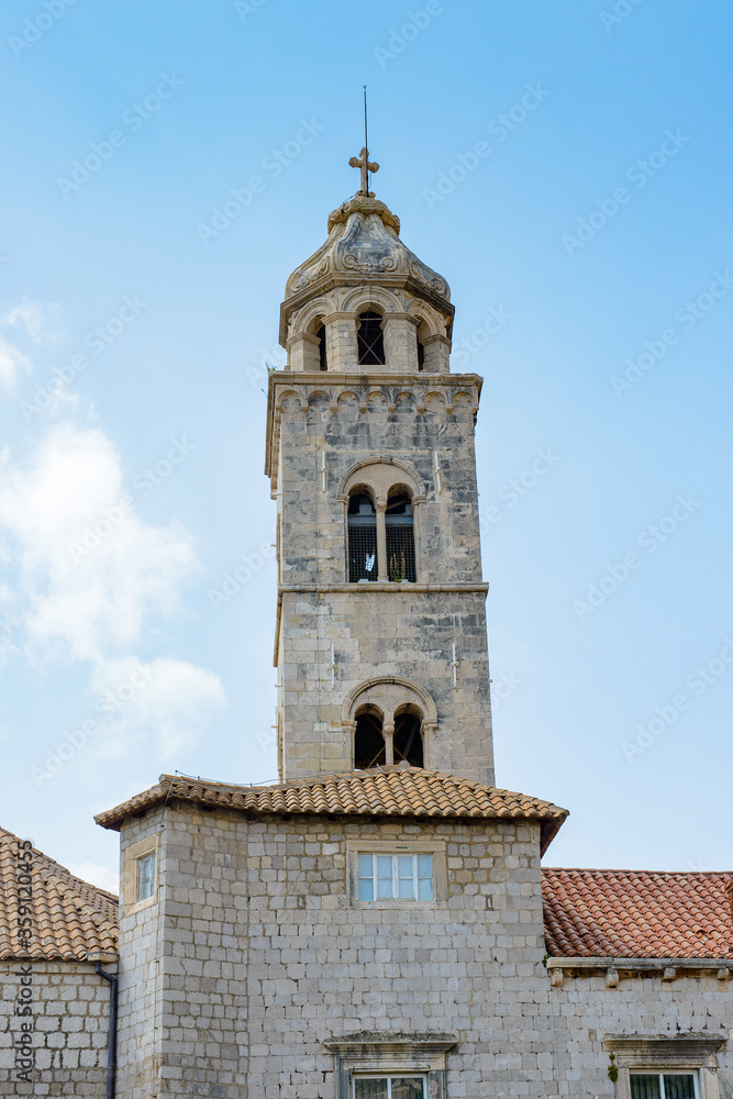 It's Bell tower of Dubrovnik, Croatia