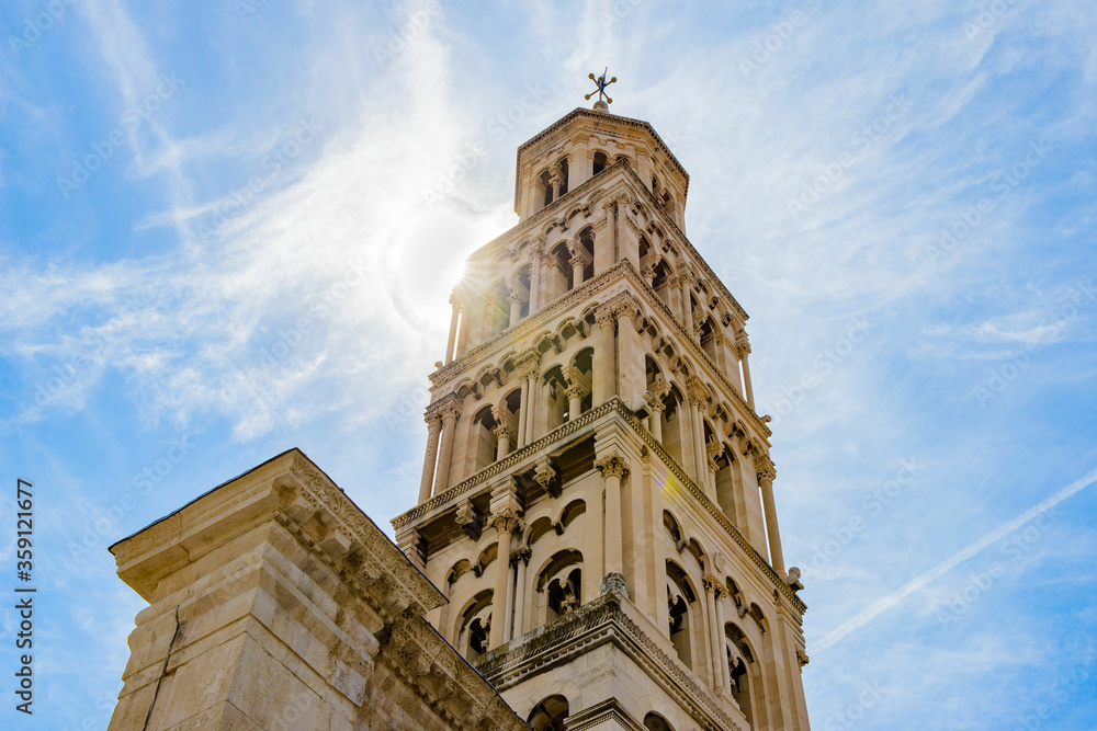 It's Cathedral of Saint Domnius, he Catholic cathedral in Split, Croatia.