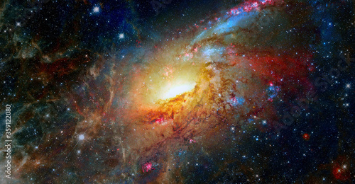 Foto Supernova explosion. Elements of this image furnished by NASA.