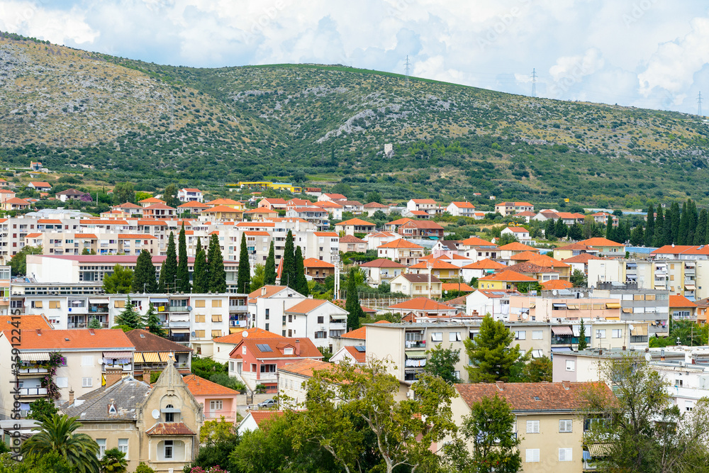 It's Houses of Dalmatia, region of Trogir