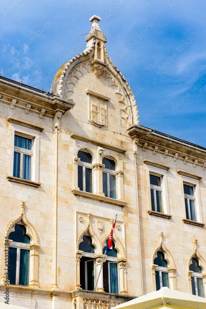 Fototapeta premium It's Historic City of Trogir, Croatia. UNESCO WOrld Heritage Site